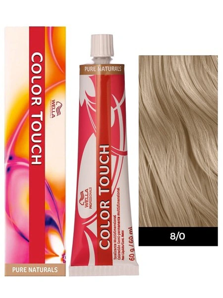 Wella Color Touch Hajszínező - 8/0 60ml Light Blonde képe 1